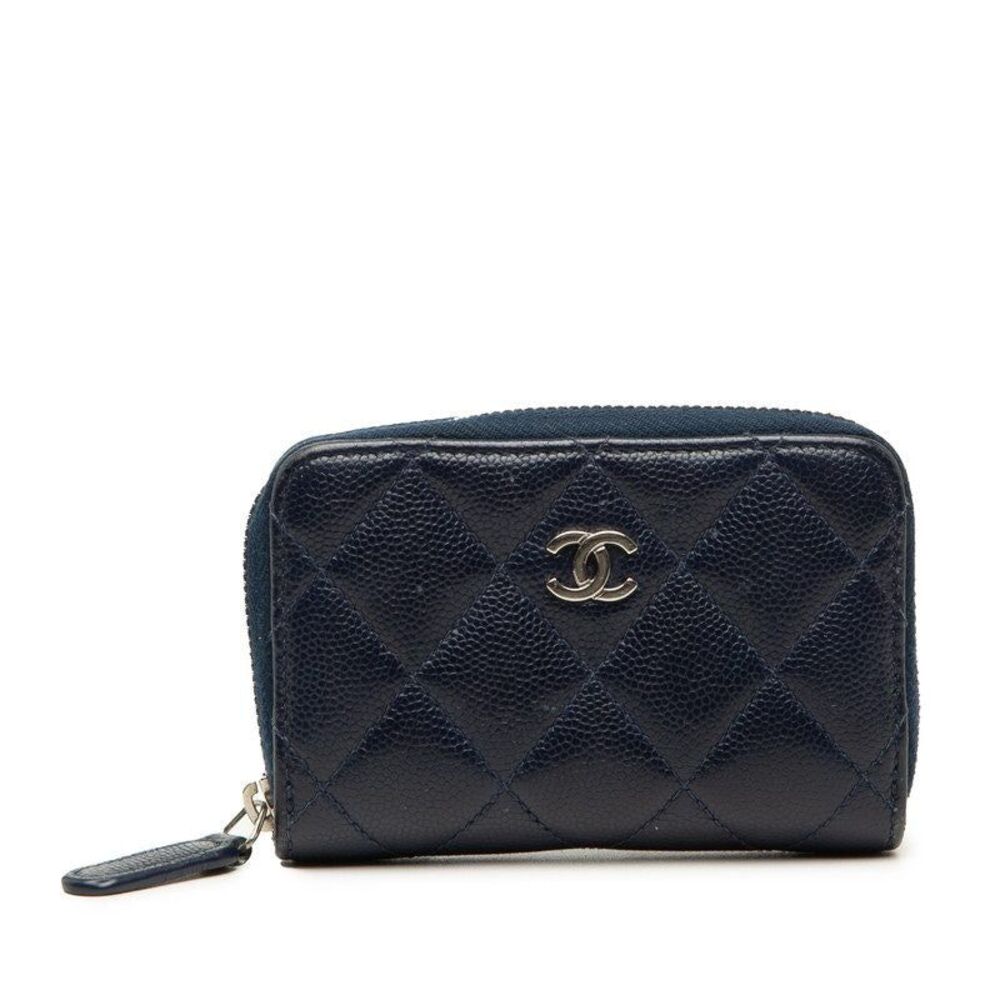 Chanel Matelasse Caviar Leather Coin Case